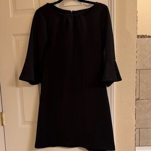 New York & Company Women’s Black Women's office Dress size Medium bell sleeves